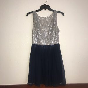 Sparkly top dress